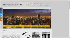 Desktop Screenshot of pinkstonlawgroup.com